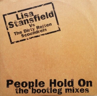 LISA STANSFIELD VS DIRTY ROTTEN SCOUNDREL - PEOPLE HOLD ON - 12” VINYL RECORD DJ - Изображение 1 из 4