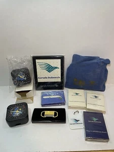 Vintage Garuda Indonesia airlines promotional items Games Travel Pillow Keychain - Picture 1 of 7