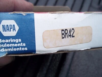 Axle Differential Bearing  NAPA  SKF  P/N  BR42 - Image 1 of 2