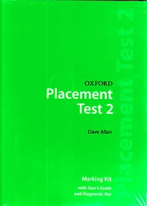 OXFORD PLACEMENT TEST 2: Marking Kit / DAVE ALLAN @BRAND NEW, SEALED@ - Imagen 1 de 2