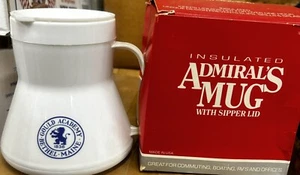 Gould Academy Bethel Maine NOS Admiral Insulated Mug & Box! Vintage & Unused - Bild 1 von 8