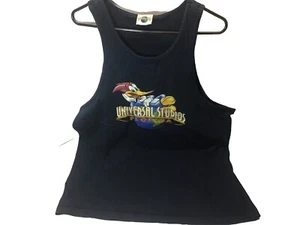 Vintage 90s Woody Woodpecker XXL Tank Top Blue Universal Studios  - Bild 1 von 6