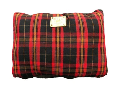 Almohada de viaje Will Leather Goods Outlander a cuadros, 14"x11" Foto 1 de 4