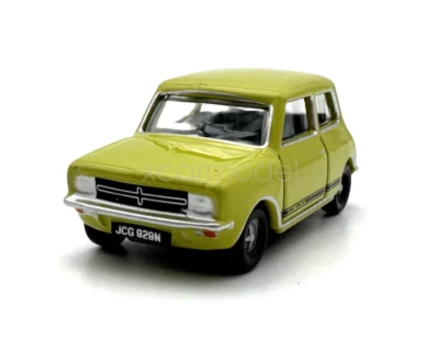 1:76 Scale Yellow 1959 Mini Classic Car Model Diecast Metal - Image 1 of 4