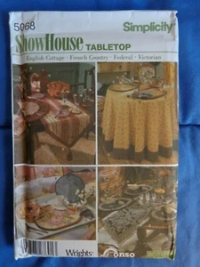 Simplicity Show House Muster 5068, Tischzubehör, Servietten: Neu, ungeschnitten - Bild 1 von 3