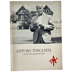 Libro de discografía completo de Arturo Toscanini RCA 1966 Vintage Music Reference Co - Imagen 1 de 12