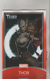MARVEL COMICS MIGHTY THOR #700 DECEMBER 2017 TRADING CARD VARIANT 1ST PRINT NM