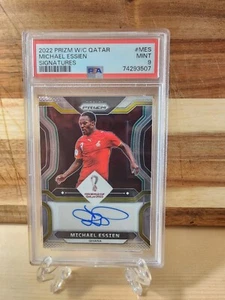 2022 Prizm WC Qatar MICHAEL ESSIEN Signatures #S-MES Ghana Mint 9 - Picture 1 of 4