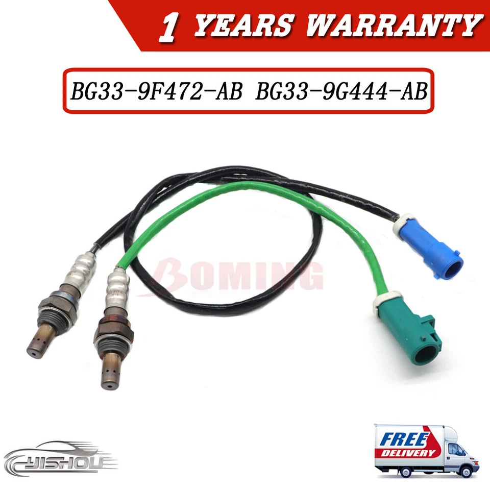 Nuevo para Aston Martin V8 Vantage 2013 4,7 L 2 piezas sensor de oxígeno aguas arriba aguas abajo Foto 1 de 4