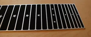 3 x Premium lap steel guitar fretboards - 8 string aluminium 24.5" scale  - Picture 1 of 5