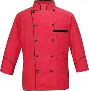 Full Sleeve Chef Coat for Men's Hotel Management and Restaurant Kitchen Uniform - Picture 1 of 2