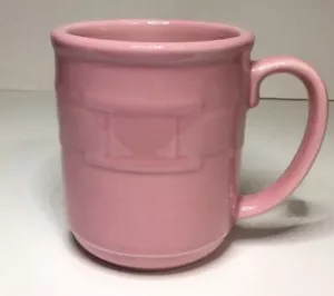 Taza Longaberger Pottery Woven Traditions rosa 12 OZ - Imagen 1 de 14