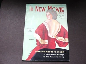 The New Movie - Featuring a Gorgeous Kay Francis Cover-October 1932, Magazine. - Picture 1 of 20