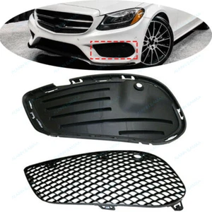 Front Bumper Side Vent Cover Grille For Mercedes Benz W205 C300 C350 2015-18,LH - Picture 1 of 5