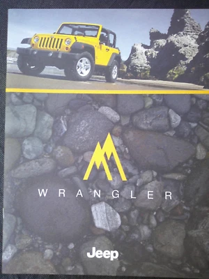 2011 Jeep Wrangler Car  Dealer Sales Brochure 16 pages - Imagem 1 de 3