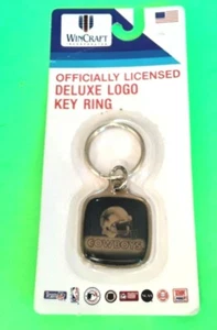 DALLAS COWBOYS 1970's wincraft logo KEY CHAIN sealed original package nice - Picture 1 of 2