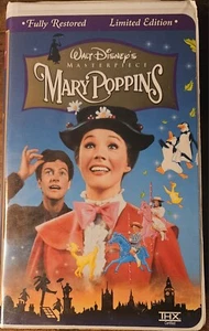 Walt Disney's Masterpiece Mary Poppins (1964 Remaster Walt Disney VHS) - Picture 1 of 2