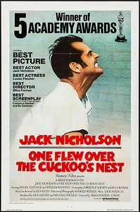 Poster Einer flog über das Kuckucksnest International 1975 27"x41" NM 9.4 - Bild 1 von 1