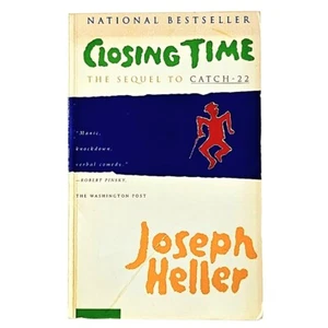 Closing Time von Joseph Heller 1994 Catch-22 Sequel Trade Paperback Satire - Bild 1 von 4