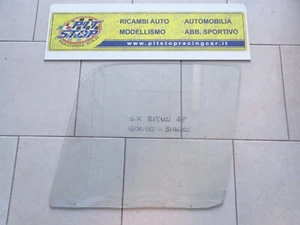 VETRO PORTA ANTERIORE SINISTRA FIAT RITMO - 5 PORTE - BIANCO - NUOVO - ORIGINALE - Picture 1 of 2