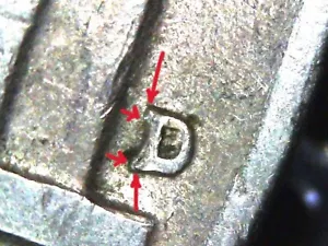 1954 D/D Jefferson Nickel - RPM - Nice Error To Add To Your Collection - Picture 1 of 5