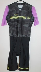 Kafitt Cycling Skinsuit Camo Women's Size XLarge Life Of Bikes BNWOT RRP $226.00 - Picture 1 of 5