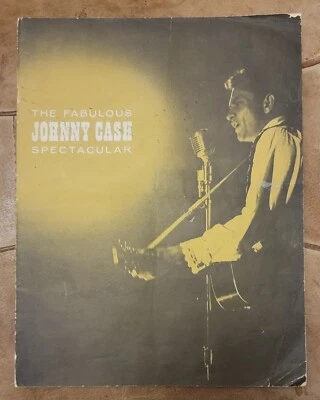 Price Reduced JOHNNY CASH & LUTHER PERKINS CONCERT TOUR BOOK Jan 1, 1964 - Image 1 of 4