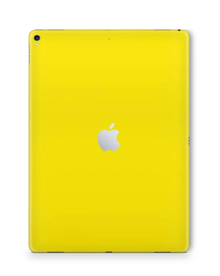 Apple iPad Skin Schutzfolie Aufkleber Design Sticker Folie Skins Solid gelb - Bild 1 von 1