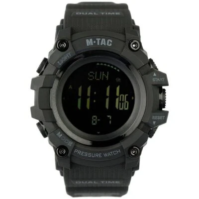 Reloj Pulsera M-Tac Adventure Hombre Táctico Impermeable Militar Negro Foto 1 de 4