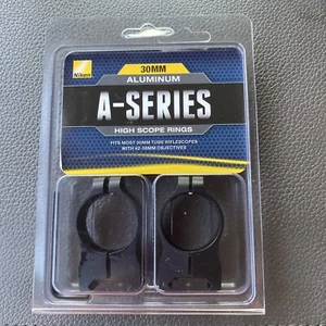 NIKON A-Series Aluminum 30mm Rings, High (16180) - Picture 1 of 2