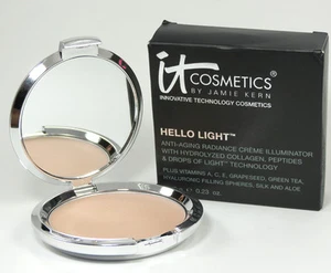It Cosmetics Hello Light Anti-Aging Creme Luminizer w/ Brush NIB! - Picture 1 of 2