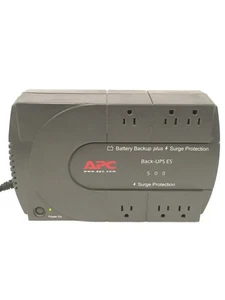 APC Back-UPS ES 500 - BE500U Uninterruptible Power Supply, WORKING FREE SHIPPING - Picture 1 of 14