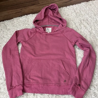Ampersand Ave Sudadera con Capucha Mujer XS Rosa Pullover Después de Capucha Manga Raglán Foto 1 de 4