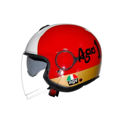 CASCO JET AGV HELMETS ETERES AGO 1 TRICOLORE ITALIA TAGLIA S M L - Immagine 1 di 4