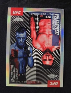 Conor McGregor Alexander Volkanovski 2025 Topps Chrome UFC Split Decision Insert - Picture 1 of 3
