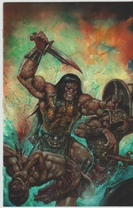 Conan El Bárbaro #26 Cubierta F Simon Bisley Arte Completo Variante Se envía el 12 de noviembre - Imagen 1 de 1