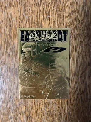 1996 Score Board Racing 23 Karat Gold Card Serial #36418 Dale Earnhardt  - Image 1 of 2