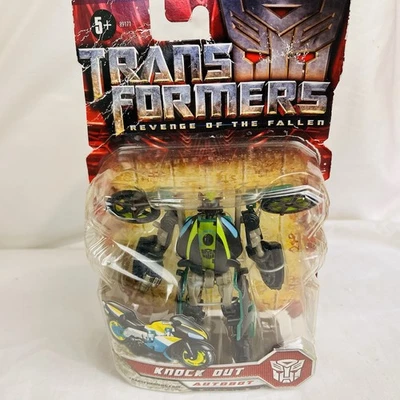 TransformersROTF Knock Out Scout Revenge Of The Fallen Autobot New Card Poor - Image 1 of 4
