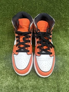 Nike Air Jordan 1 SE Mid Turf arancione giovanile taglia 7 anni BQ6931-802 - Foto 1 di 11