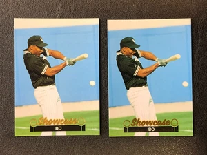 (2)x Bo Jackson 1991 ShowCase Baseball Trading Cards #/15000 - Picture 1 of 2