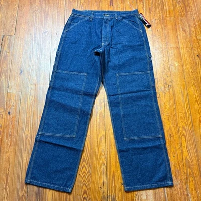 NEW Vintage Polo Ralph Lauren Jeans Mens Size 34x34 Yankee Carpenter Double Knee - Image 1 of 4