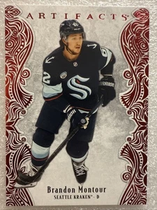 2025-26 Upper Deck Artifacts Ruby /599 Brandon Montour #84 - Picture 1 of 2