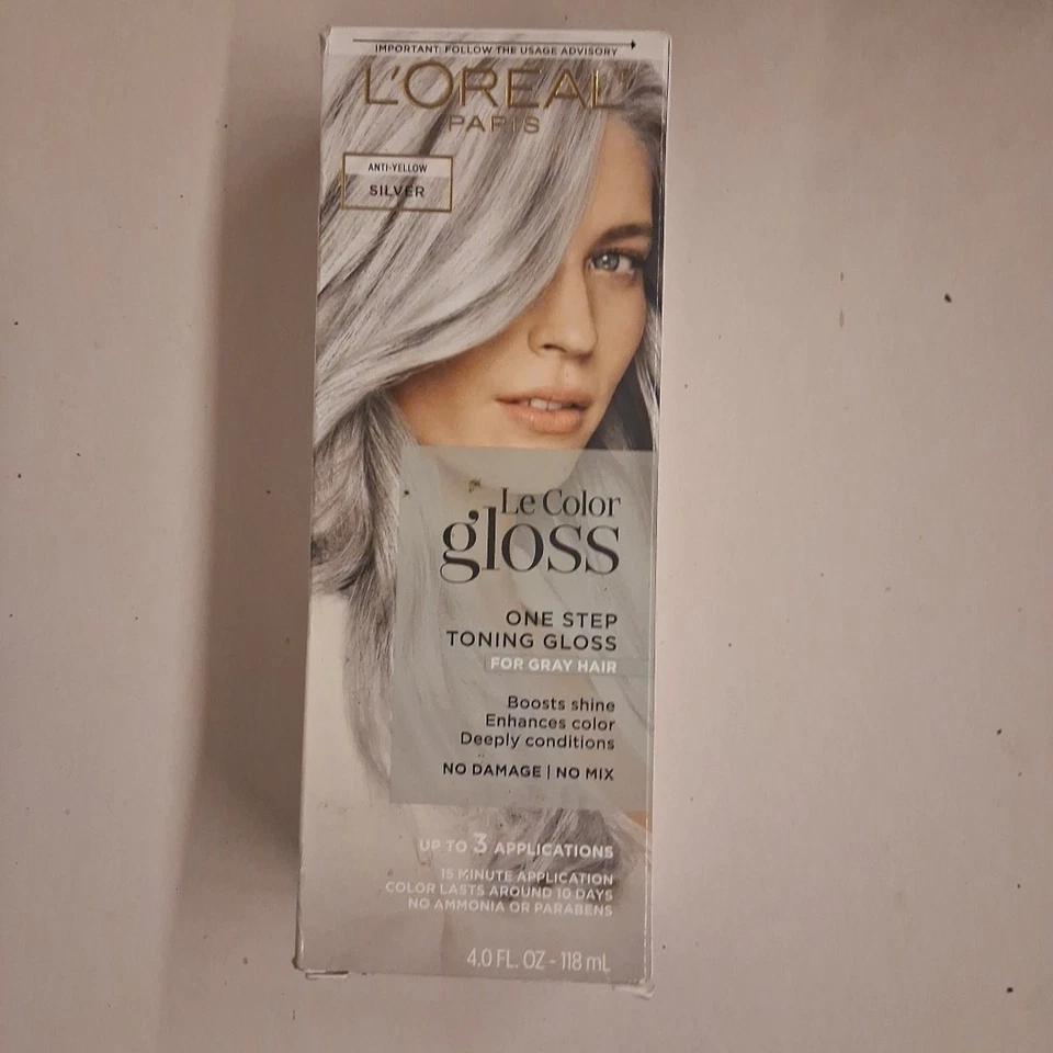 L'0real Paris Le Color Brillo Para Cabello Gris en Plata Foto 1 de 1