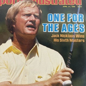 SPORTS ILLUSTRIERT 21. April 1986 Jack Nicklaus PGA Masters ONE FOR THE AGES LkNw - Bild 1 von 8