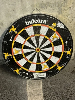 Unicorn Double Sided Dartboard The Simpsons 2000 Twentieth Century Fox  - Image 1 of 4