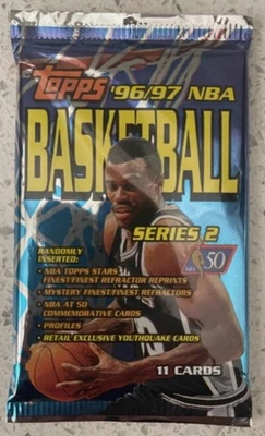 1996-97 Topps Baloncesto Serie 2 Paquete Sellado - De Caja Completa - Kobe Bryant RC? Foto 1 de 2