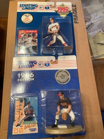 Kenner Starting Lineup SLU Baseball Baltimore Orioles Cal Ripken Lot 2 Figures Cover
