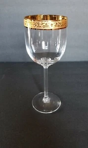 Lenox Autumn Gold Band Crystal Wine Glass 7 1/4" - Picture 1 of 4