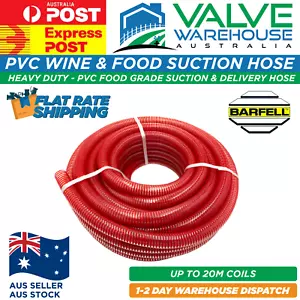 PVC Red Wine, Food & Beverage Suction Hose - Food Grade - BARFELL - Picture 1 of 4