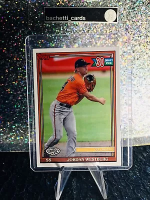 Jordan Westburg 2021 Topps Pro Debut Orioles PD-186 Rookie RC - Image 1 of 2